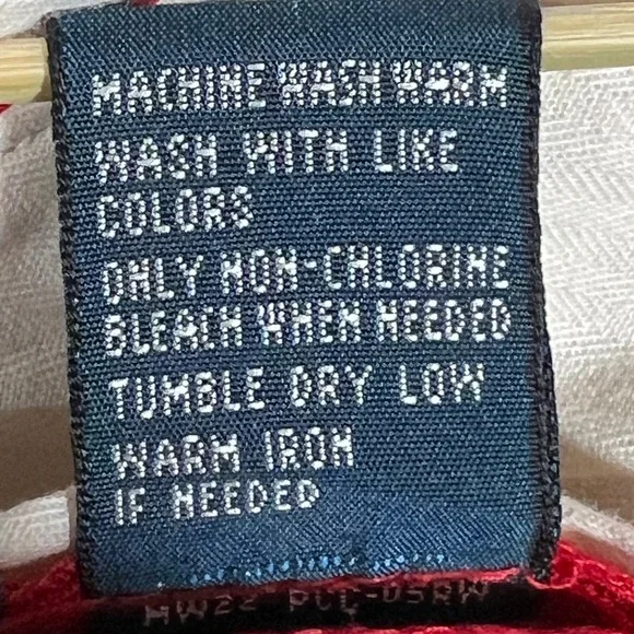 Polo Ralph Lauren Mens Red Chino Pants Side Buckle Adjusters 38x27.5 Cotton - Picture 15 of 16